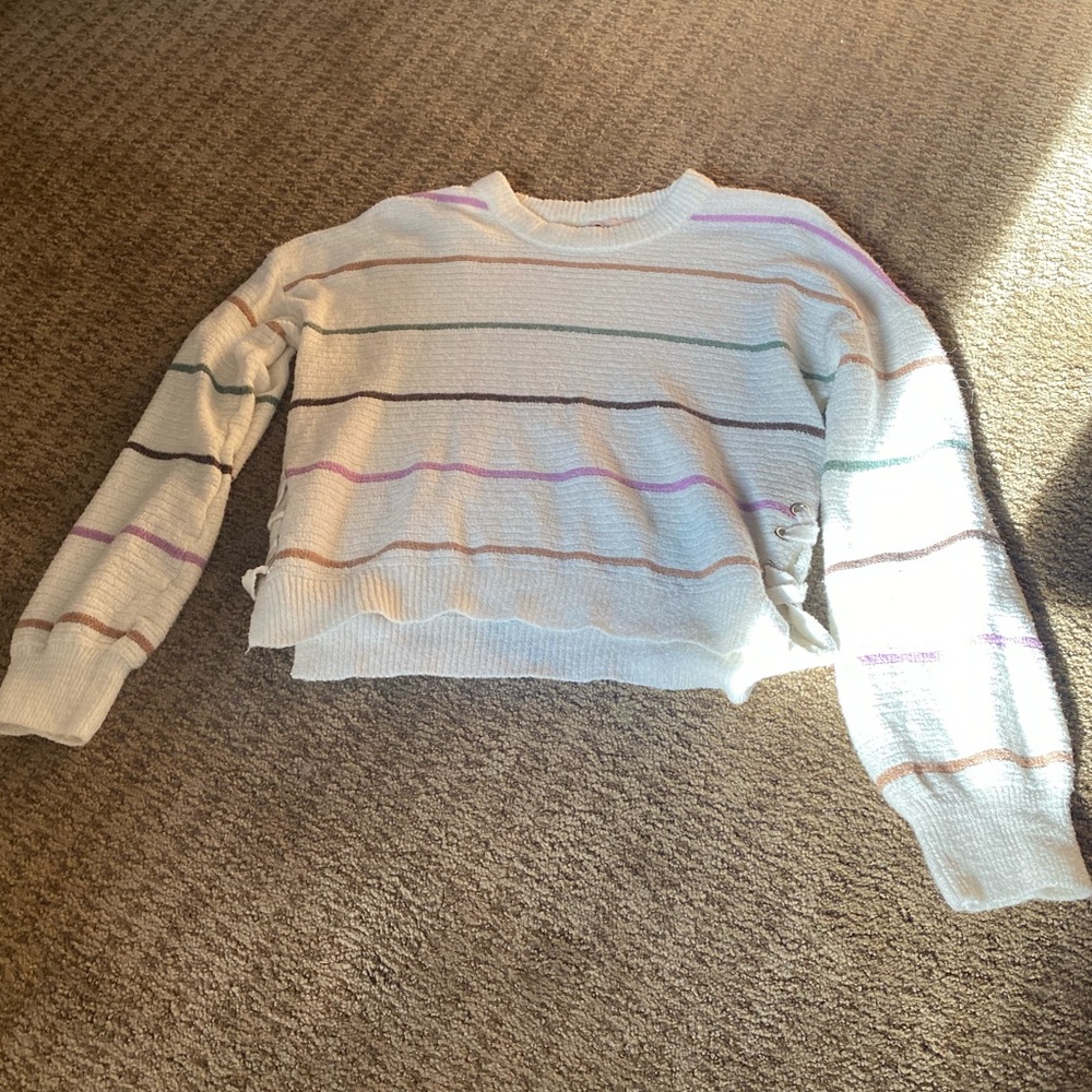 stripped sweater